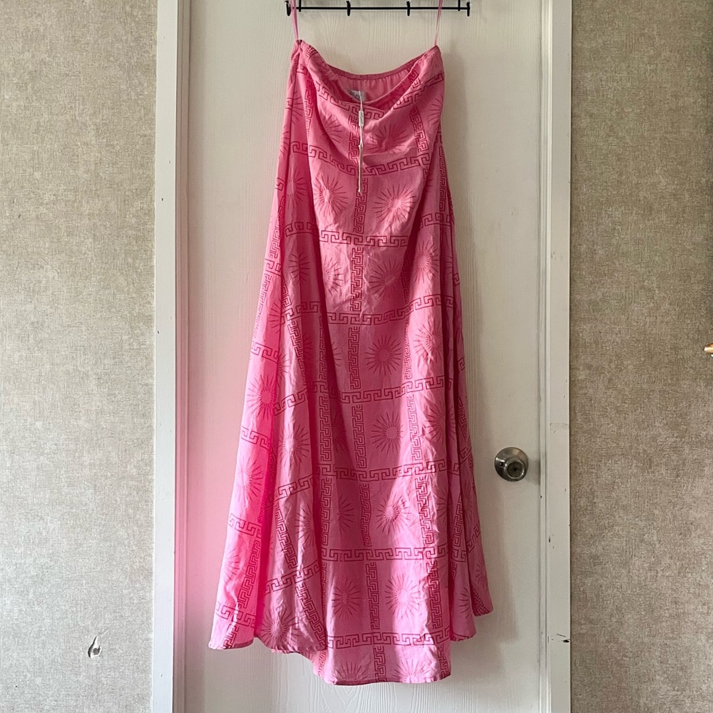 Petal & Pup Soph Strapless Maxi Dress - Picture 4 of 9